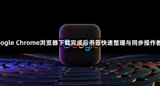 google Chrome浏览器下载完成后书签快速整理与同步操作教程1