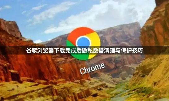 谷歌浏览器下载完成后隐私数据清理与保护技巧1