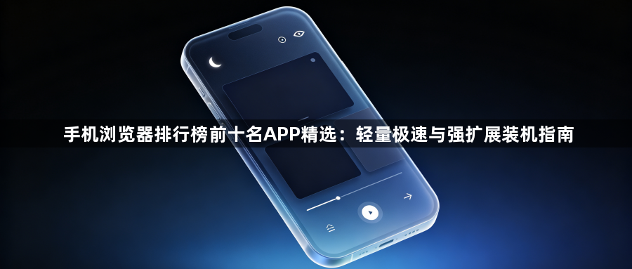 手机浏览器排行榜前十名APP精选：轻量极速与强扩展装机指南1
