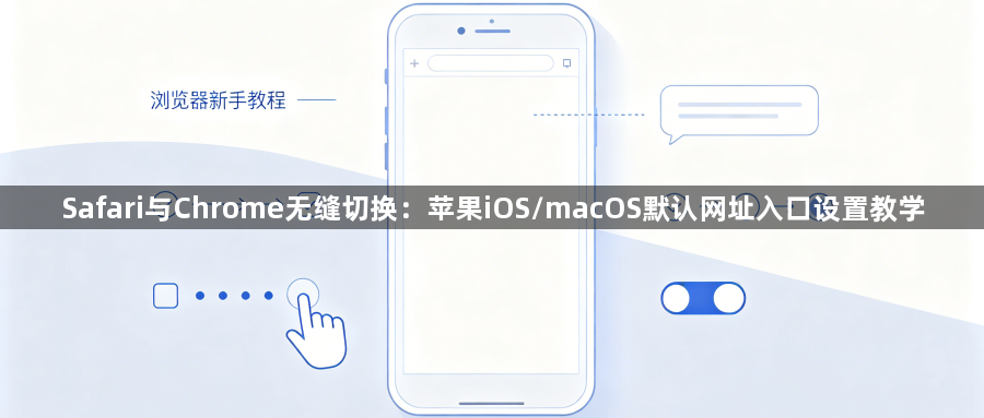 Safari与Chrome无缝切换：苹果iOS/macOS默认网址入口设置教学1