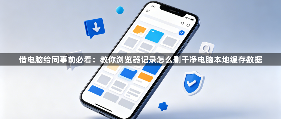 借电脑给同事前必看:教你浏览器记录怎么删干净电脑本地缓存数据1