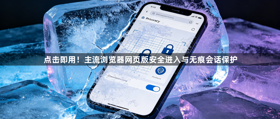 点击即用!主流浏览器网页版安全进入与无痕会话保护1