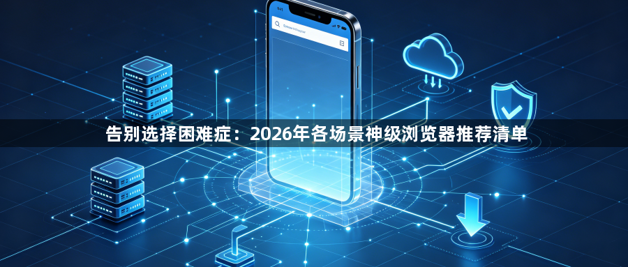 告别选择困难症：2026年各场景神级浏览器推荐清单1