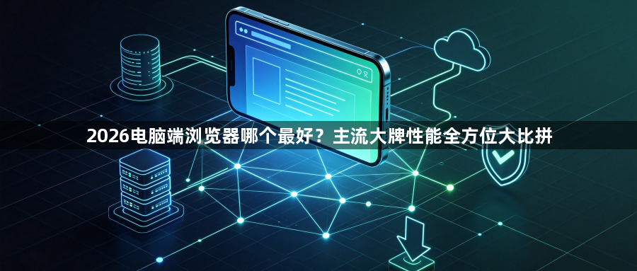 2026电脑端浏览器哪个最好?主流大牌性能全方位大比拼1