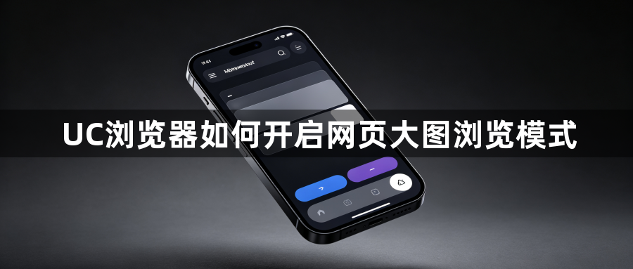 UC浏览器如何开启网页大图浏览模式1