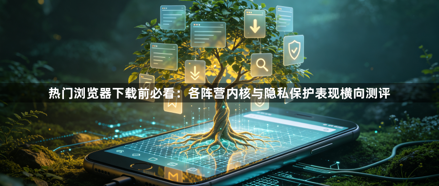 热门浏览器下载前必看:各阵营内核与隐私保护表现横向测评1