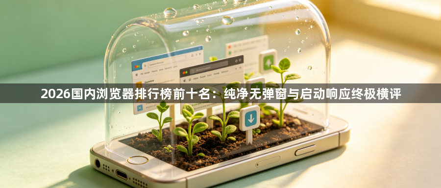 2026国内浏览器排行榜前十名：纯净无弹窗与启动响应终极横评1