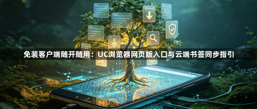 免装客户端随开随用:UC浏览器网页版入口与云端书签同步指引1