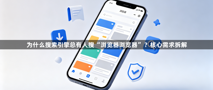 为什么搜索引擎总有人搜“浏览器浏览器”?核心需求拆解1